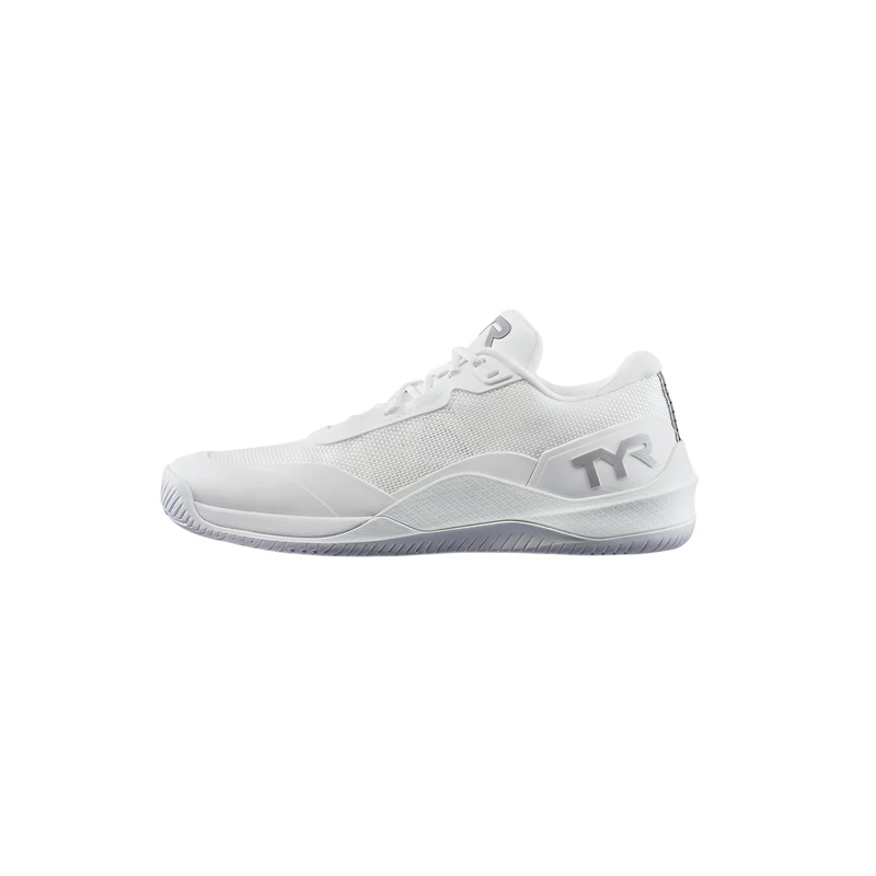 TYR CXT-2 Court Trainer Shoes Unisex – Supportive Training Shoe with Cushioned Stability, Breathable Upper & Grippy Outsole for Pickleball, Court Workouts & Lateral Movement White