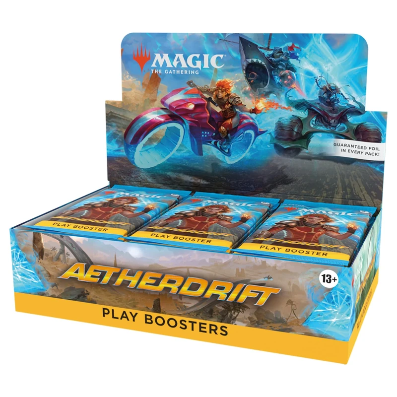 Magic: The Gathering Aetherdrift Play Booster Box - 30 Packs (420 Magic Cards)