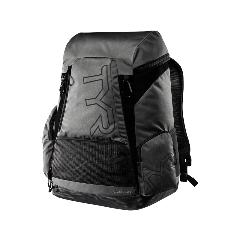 TYR Alliance 45L Backpack, Grey/Blk, One Size