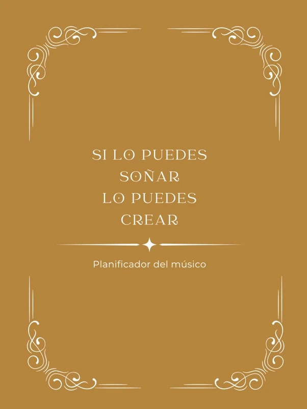 Planificador del músico - Planner Semestral: El planificador que todo músico necesita - Versión semestral - Image 1