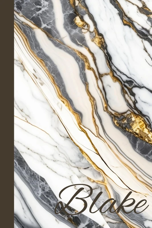 Personalized notebook : Blake: Write your ideas in this beautiful book