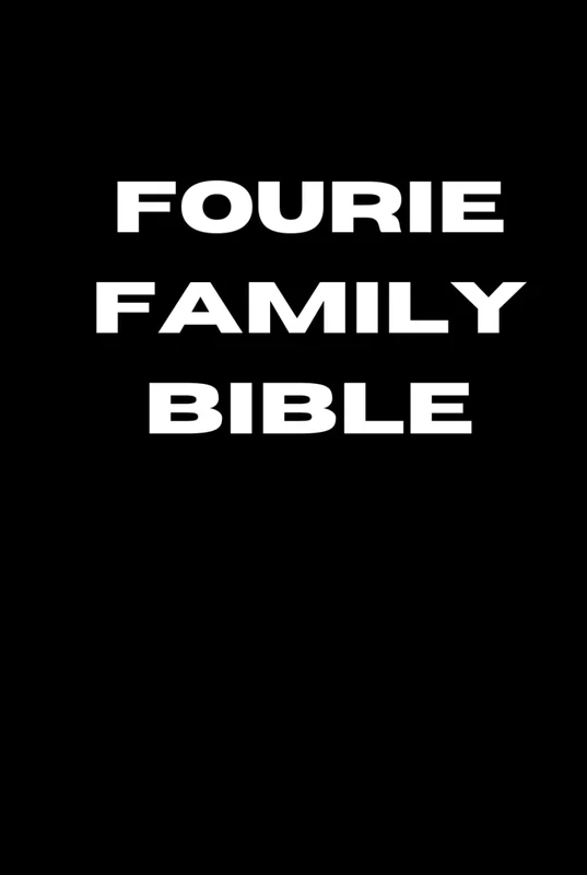 Fourie Family Bible