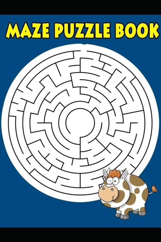 "Mind-Bending Maze: A Creative and Challenging Journey for All Ages": "Unleash Your Inner Explorer and Sharpen Your Mind with this Exciting Maze Adventure"