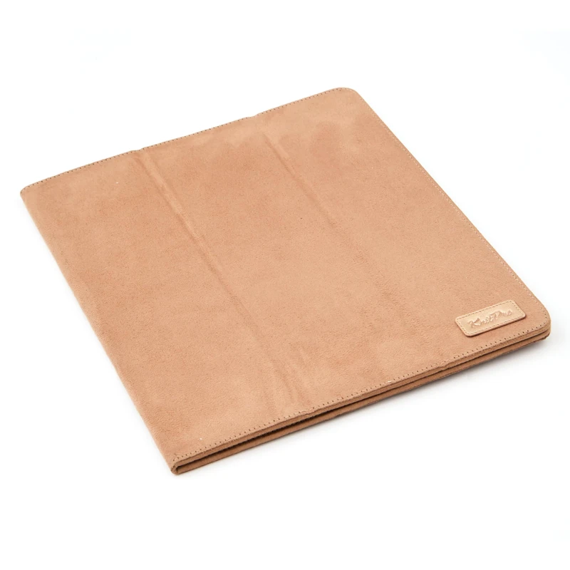 KnitPro Clay Knitting Chart Keeper - Book-Shaped Holder for Pattern Readers, Suede, 50 x 30cm - 1 Piece, Beige