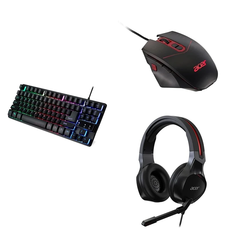 Acer Nitro Ultimate Gaming Combo Set | Nitro Gaming Keyboard X Gaming Mouse X Gaming Headset
