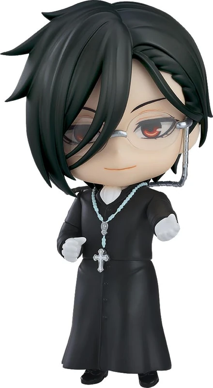 Good Smile Arts Shanghai Black Butler: Boarding School Arc - Sebastian Michaelis (Sapphire Owl Ver.) Nendoroid Action Figure - Image 1