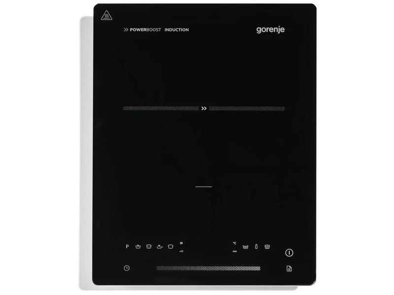 Gorenje ICY2000SP Induction Hob 2000 W / 9 Levels/Touch Control/PowerBoost/Energy Saving/Self-sufficient/Child Lock/Timer/Black