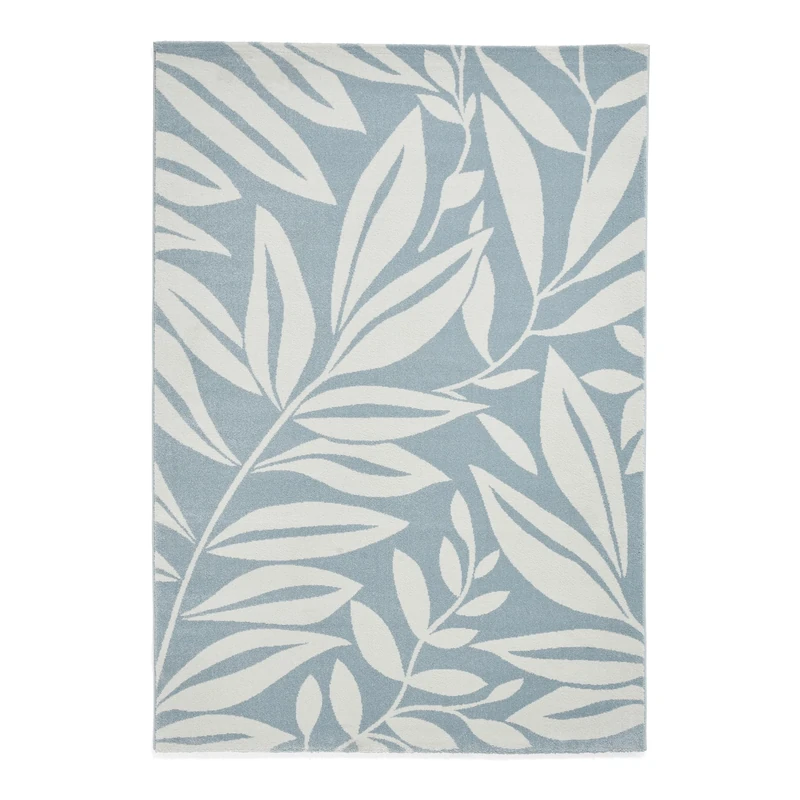 Think Rugs Catherine Lansfield Sorral Leaves Botanical Rug