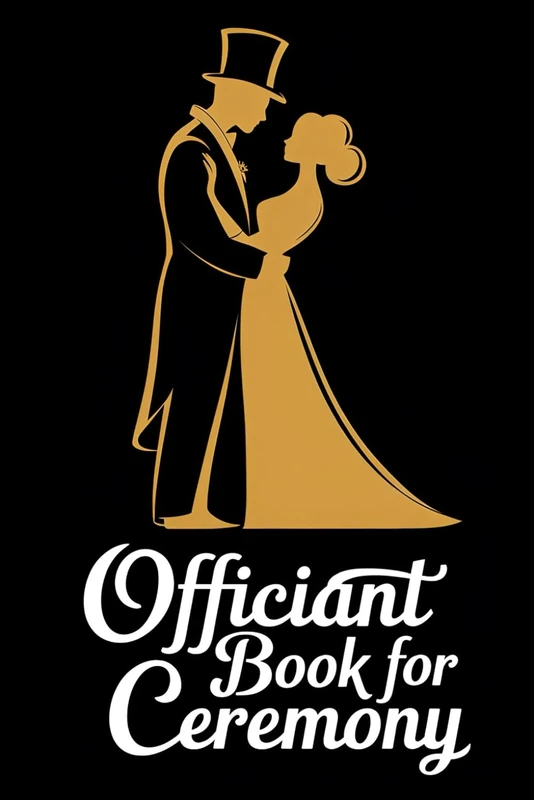 Officiant book for wedding