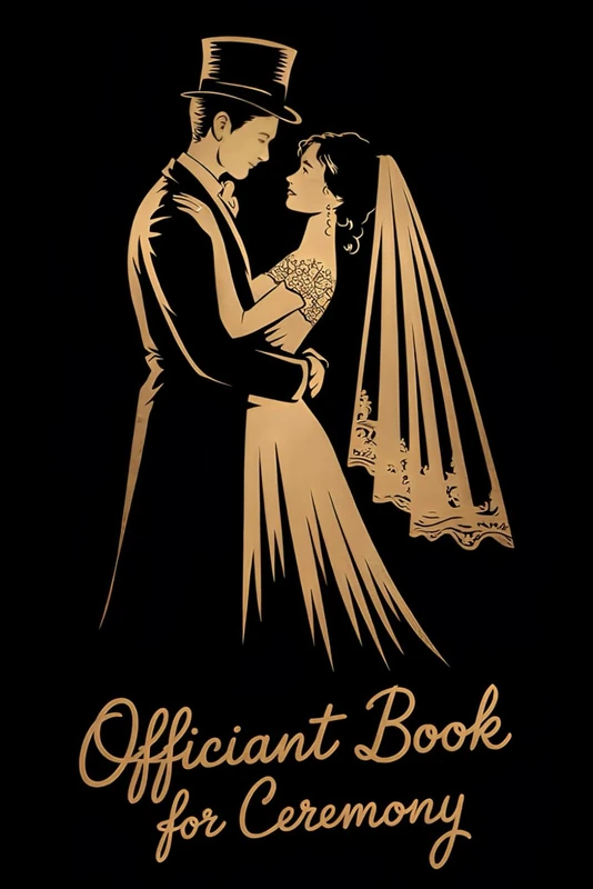 Officiant book for wedding ceremony Deluxe Edition