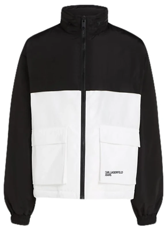 KARL LAGERFELD JEANS, Men's, Blocked Padded Jacket, Regular Fit, Multicolor, S