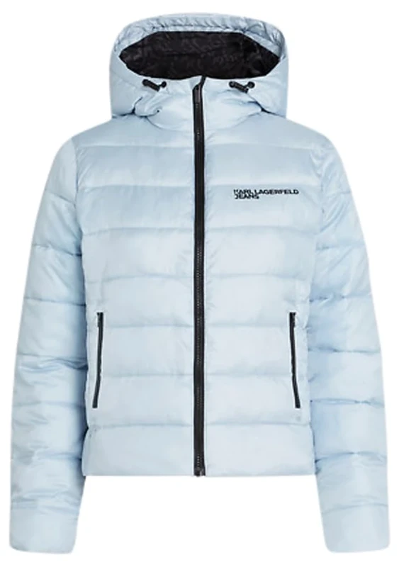 KARL LAGERFELD JEANS, Women's, Light Padded Jacket, Regular Fit, Blue, M
