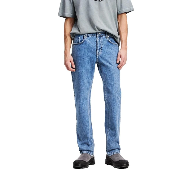 KARL LAGERFELD JEANS Men Straight Denim Light Blue Stone 36W / 32L