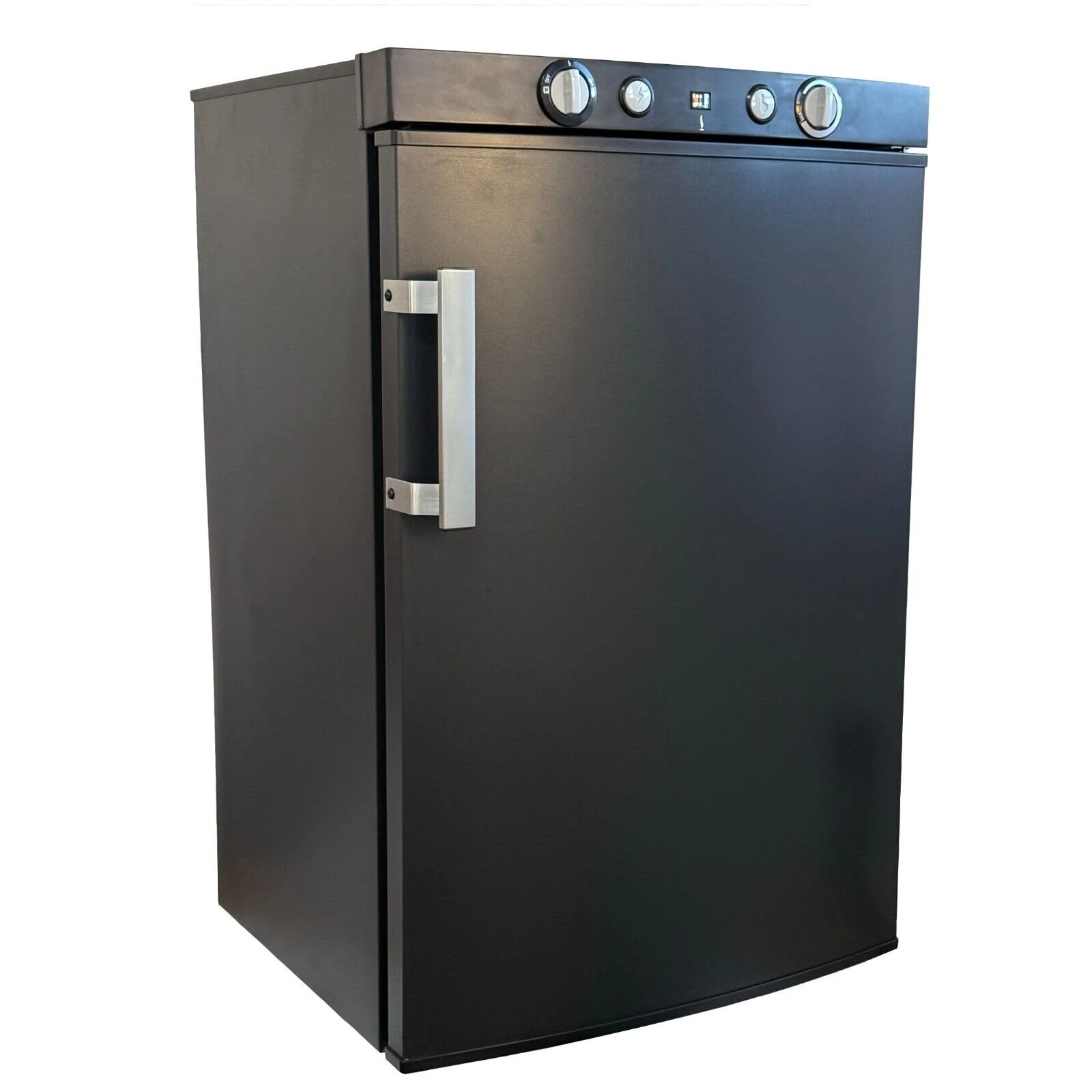 Shield Autocare © Cool Mate 100 Litre 3 Way Absorption Campervan & Caravan Fridge Freezer 12v / 240v / Gas Electric (Black)