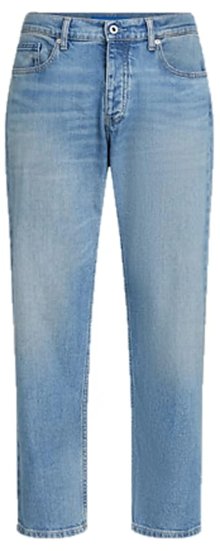 KARL LAGERFELD JEANS, Men's, Tapered Denim, Tapered Leg, Blue, 3434
