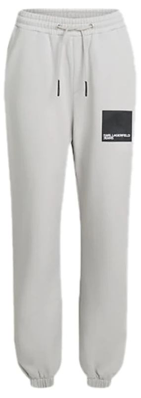 KARL LAGERFELD JEANS, Women's, Box Logo Sweatpant, Regular Fit, Grey, S