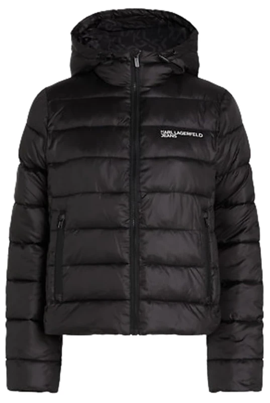 KARL LAGERFELD JEANS Women's Light Padded Jacket - Black, S