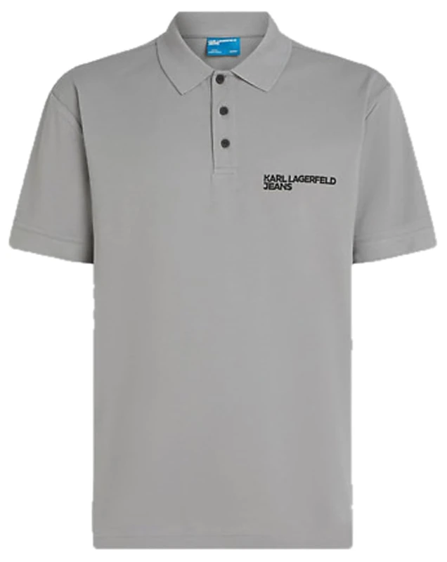KARL LAGERFELD JEANS Men Regular Pique Polo Monument S