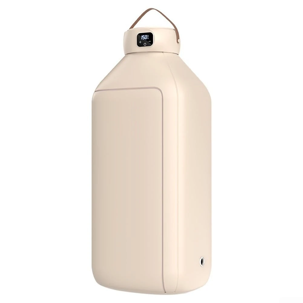 Getdoublerich Portable Clothes Dryer, Foldable Electric Dryer, Comes With Dryer Bag, Suitable For Travel To Provide Efficient Drying Experience(UK)