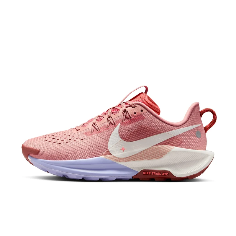 NIKE DV3865-601 Pegasus Trail 5 Women RED Stardust/Mars Stone-SAIL-L UK 6
