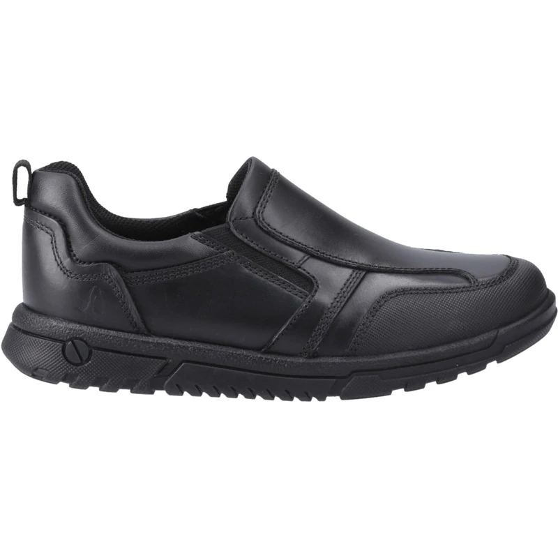 Hush Puppies Boys Sergio Slip On SNR, Black, 5 UK