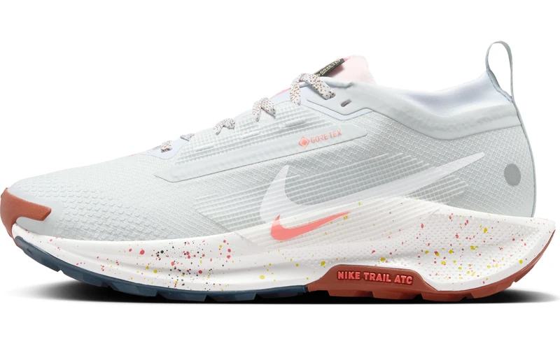 NIKE FQ0912-007 Pegasus Trail 5 Gore-TEX Women Pure Platinum/White-Football G UK 4