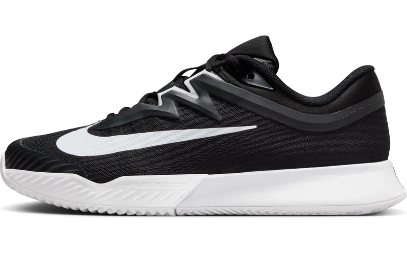 Nike Women's Zoom Vapor Pro 3 Cly Tennis Shoes, Black/White, 6