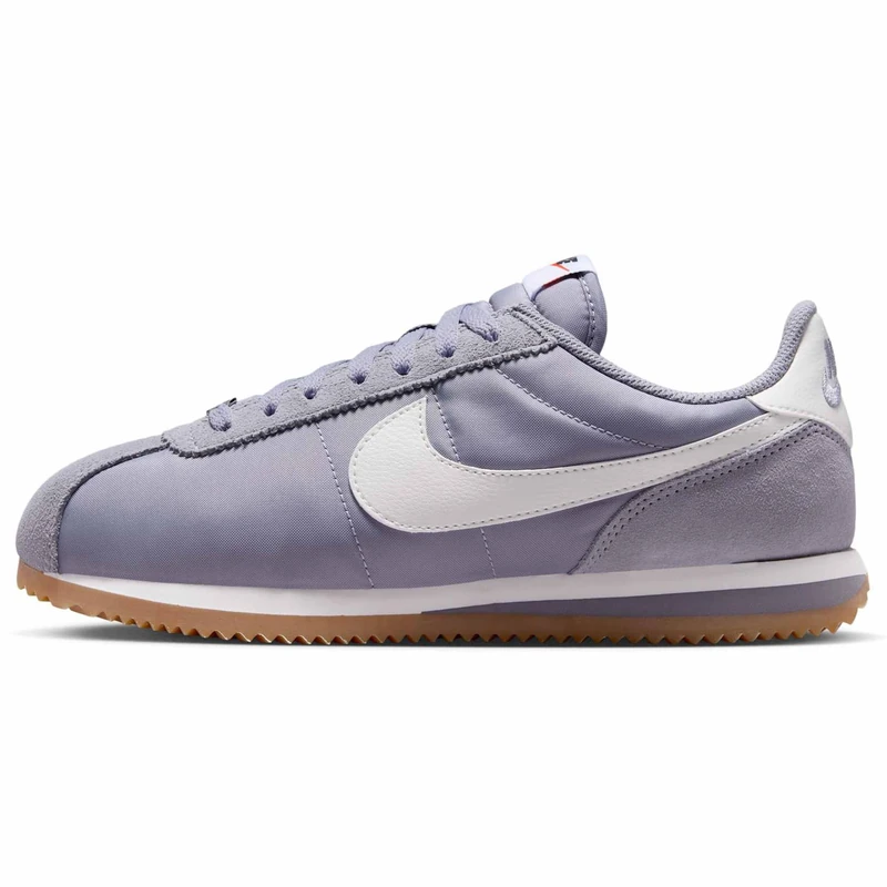 NIKE DZ2795-005 Cortez Textile Women Cement Grey/SAIL-Gum Light Brown UK 6