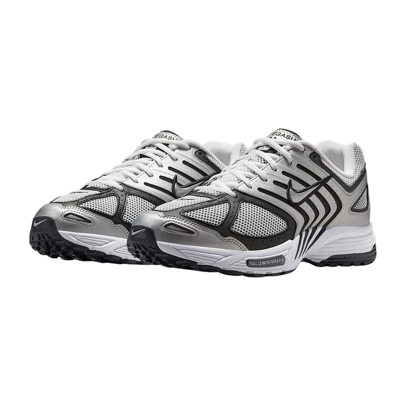 NIKE HQ3031-002 AIR Pegasus 2005 Men Metallic Silver/Metallic Silver-White UK 7