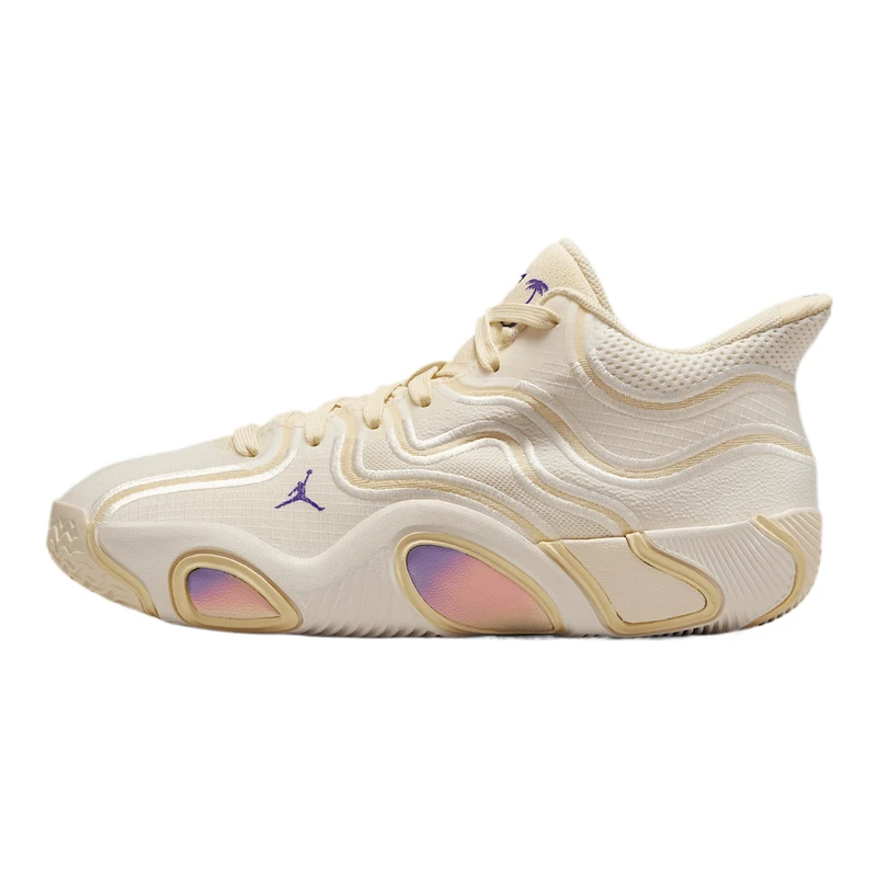 NIKE HV5893-100 Jordan Tatum 3 (GS) Men SAIL/Dark IRIS-Muslin-Pale Ivory UK 5 - Image 1