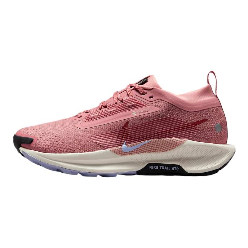 Nike FQ0912-602 Pegasus Trail 5 Gore-TEX Women RED Stardust/Mars Stone-Lilac ICE UK 4