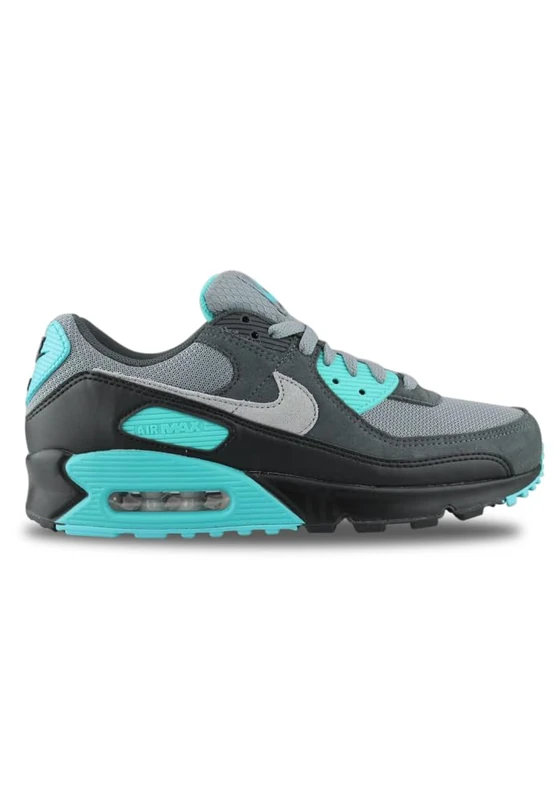 NIKE DM0029-013 Air Max 90 Men Cool Grey/Wolf Grey-Dusty Cactus-Black UK 9