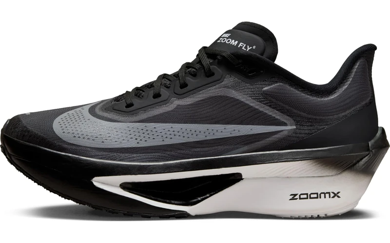 NIKE FN8454-601 Zoom Fly 6 Women Black/White-LT Smoke Grey UK 7