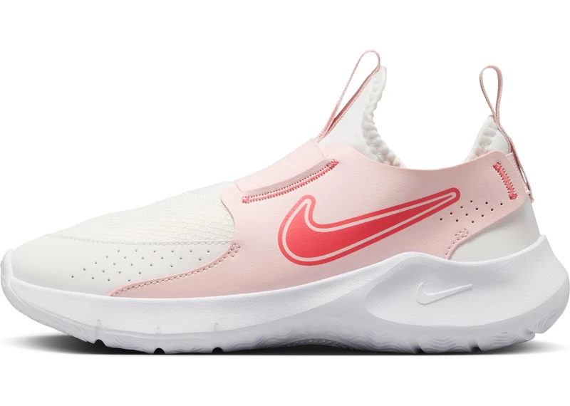 NIKE Boys Flex Runner 3 Sneaker, Summit White Magic Ember Echo Pink, 5 UK