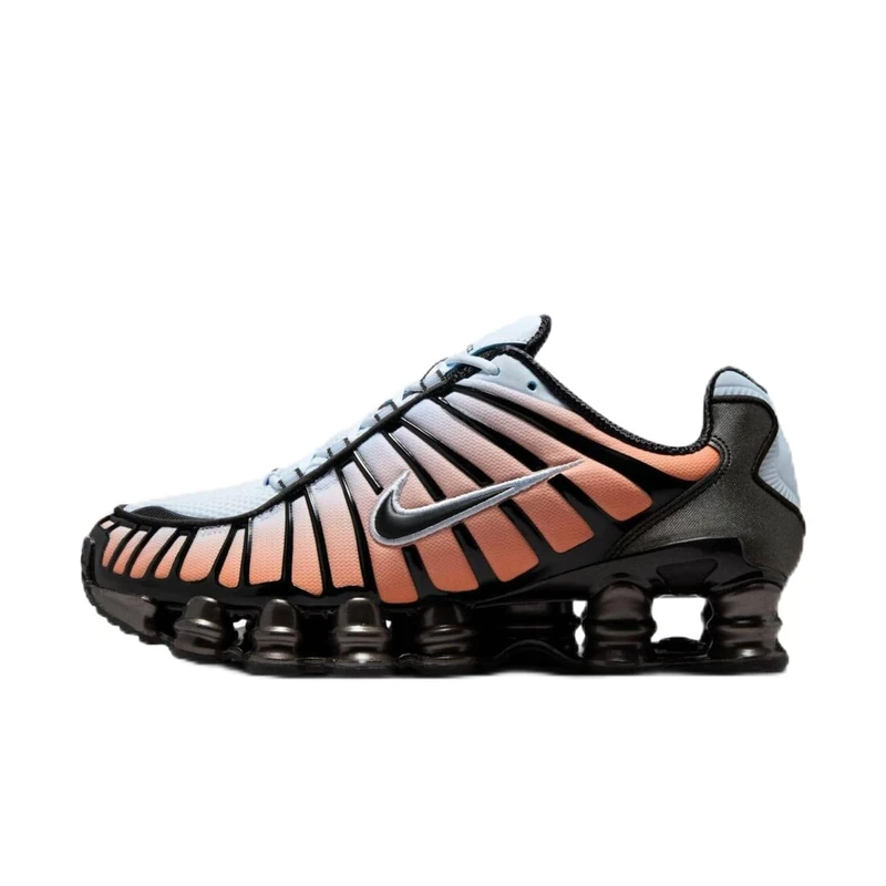 NIKE AR3566-401 Shox TL Women Blue Tint/Black-Total Orange UK 4.5