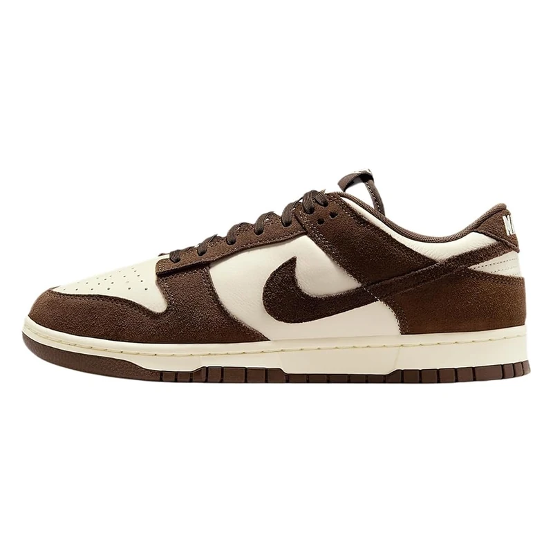 NIKE FQ8249-104 Dunk Low Retro Men Pale Ivory/Baroque Brown-Pale Ivory UK 9