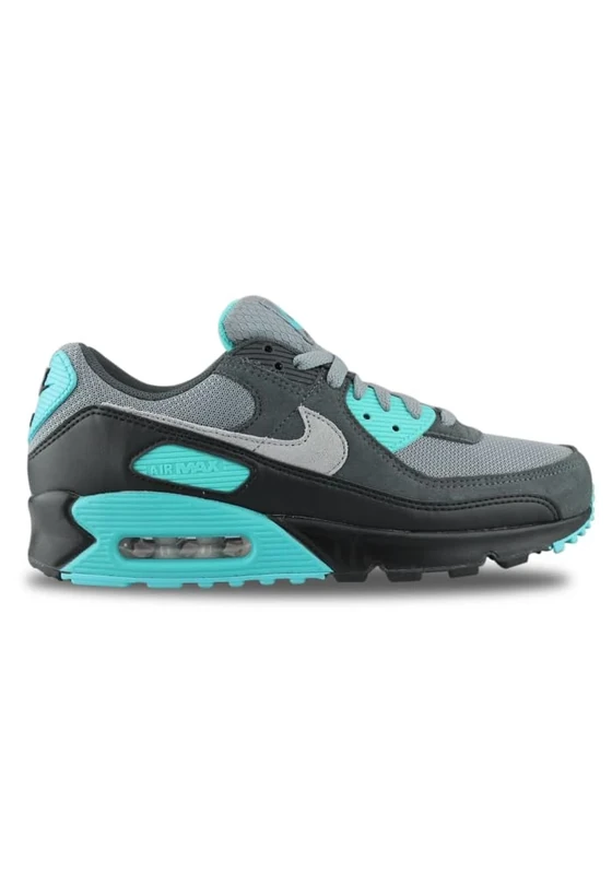 NIKE DM0029-013 Air Max 90 Men Cool Grey/Wolf Grey-Dusty Cactus-Black UK 7