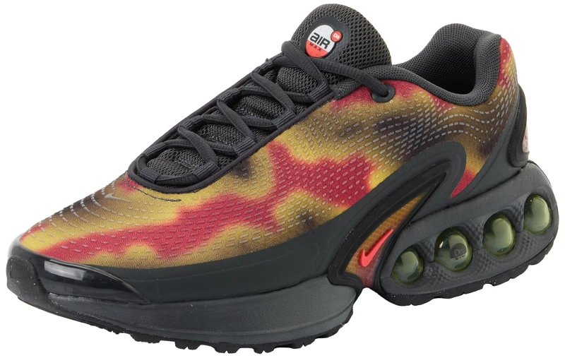 NIKE IB7025-001 AIR MAX DN NRG Men DK Smoke Grey/RED Orbit-Black-Sweet Beet UK 8