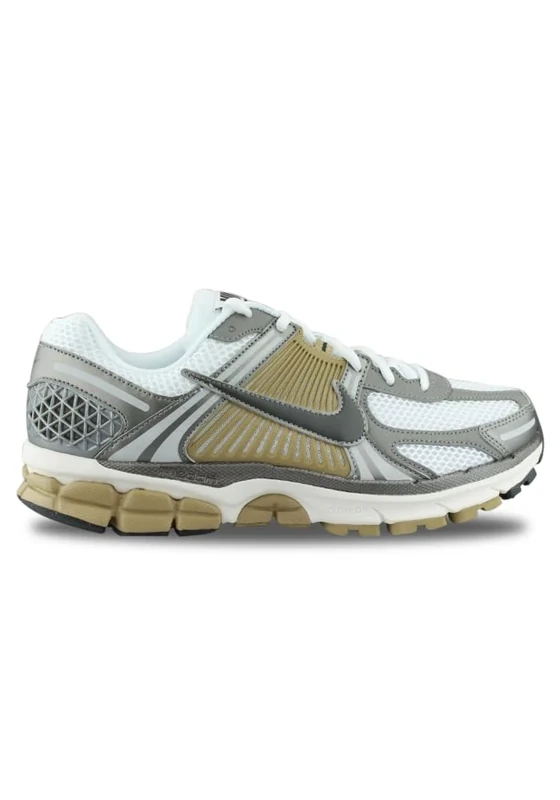 NIKE FJ4151-006 Zoom Vomero 5 Men MTLC Pewter/Medium ASH-Parachute Beige UK 10.5