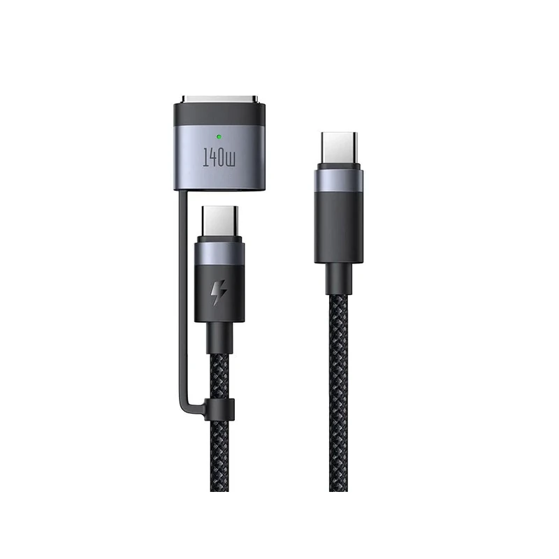 USB C to Mag-Safe 3 Cable 140W PD Fast Charging USBC Mag Safe 3 Charging Cable Compatible with MacBook Pro M1 2021/M2 2023(14”/16”),MacBook Air M2(13''/15”),M3/M3 Pro/M3 Max 2024 (14”/16”) 2M