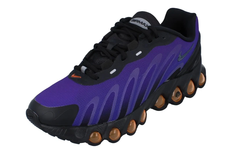 NIKE Women's AIR MAX DN8 Sneaker, Black Fierce Purple Indigo Burst, 5 UK - Image 1