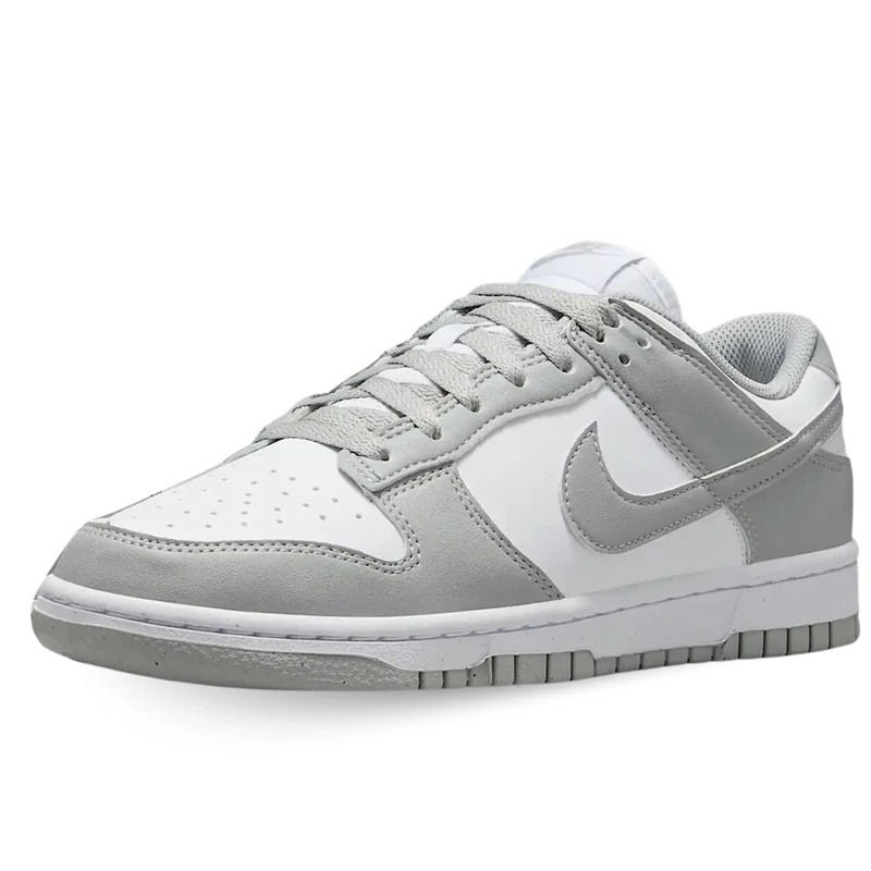 NIKE DD1873-113 Dunk Low Women White/LT Smoke Grey UK 4