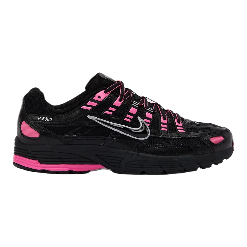 NIKE Men's P-6000 Sneaker, Pink Blast Black Metallic Silver, 10 UK