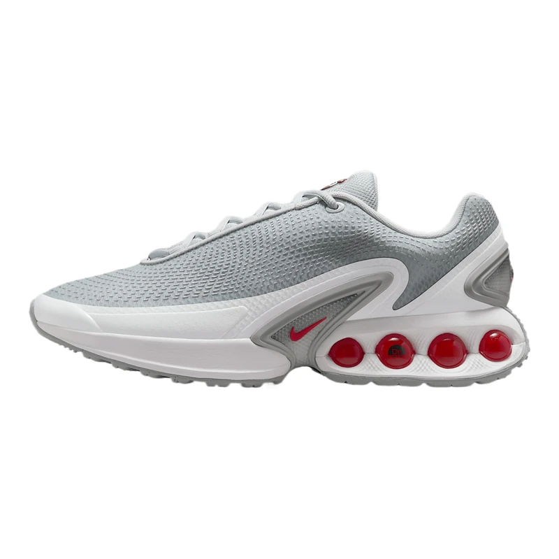 NIKE DV3337-018 Air Max Dn Men Pure Platinum/University RED-Wolf Grey UK 9 - Image 1