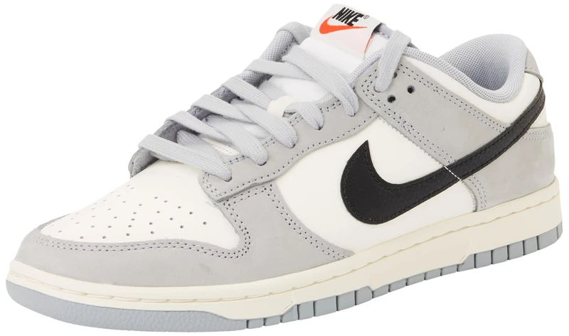 NIKE IB3079-101 Dunk Low Men SAIL/Black-Wolf Grey UK 9