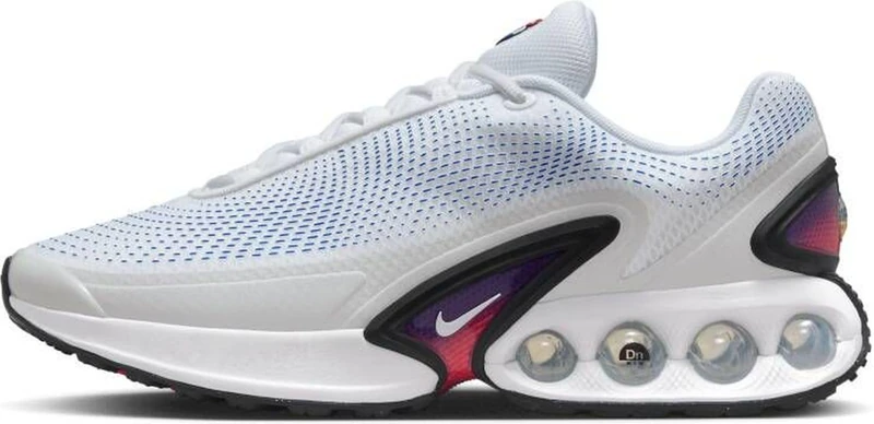 Nike DV3337-104 Air Max Dn Men White/White-Racer Blue-Bright Crimson UK 10.5