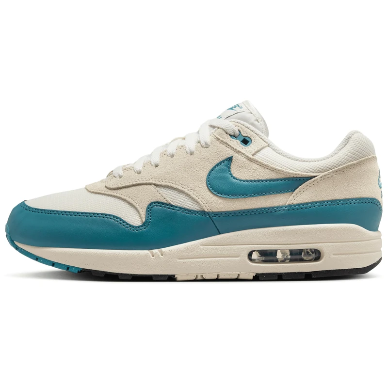 NIKE FZ5808-011 Air Max 1 Essential Men Soft Pearl/Smokey Blue-LT Khaki-Black UK 6.5