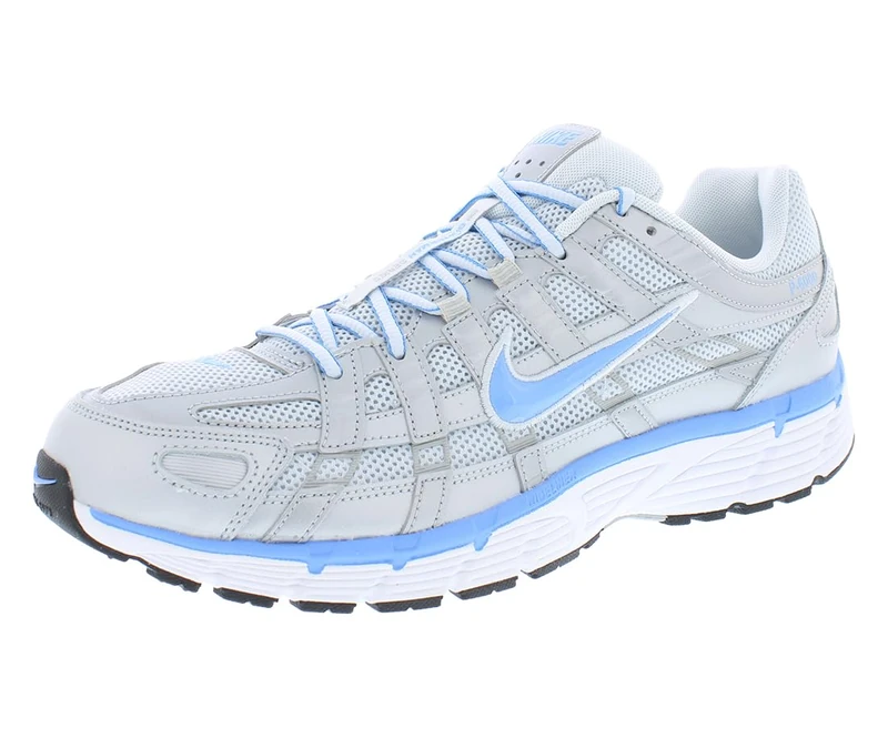 NIKE CD6404-025 P-6000 Men MTLC Platinum/University Blue UK 5