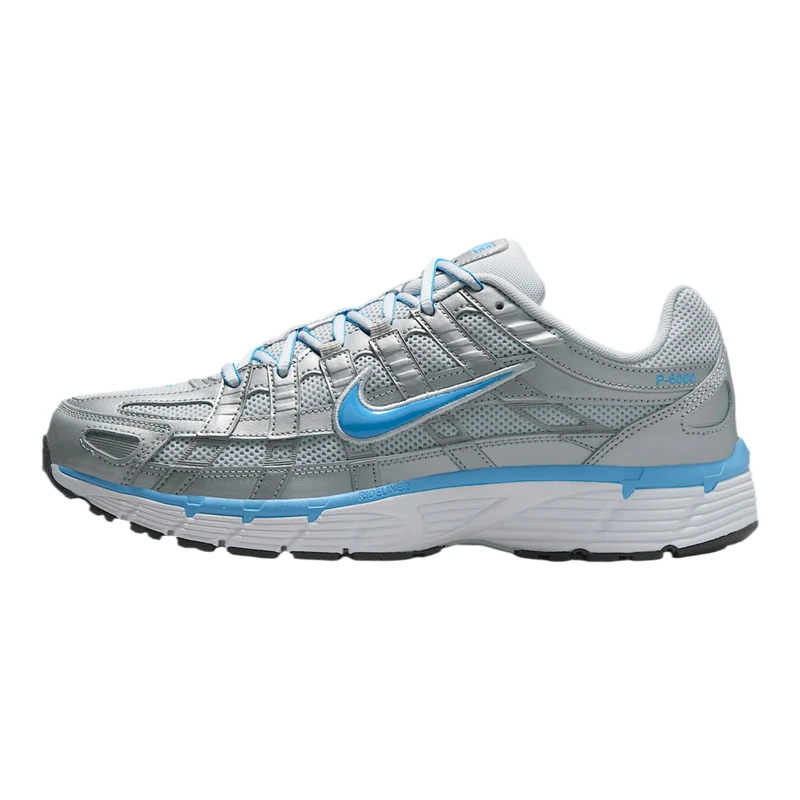 NIKE CD6404-025 P-6000 Men MTLC Platinum/University Blue UK 3