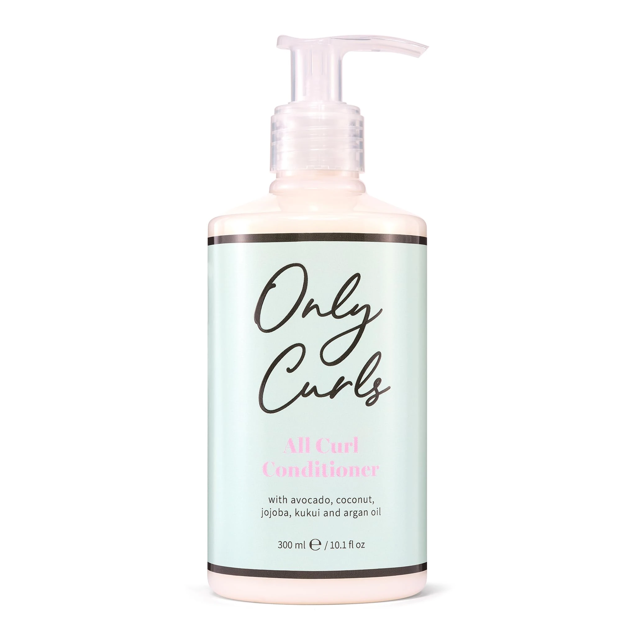 Only Curls All Curl Conditioner, 300ml, Curly Hair Care Conditioner, Silicone-Free, Gentle Formula, Hydrating, Gentle & Detangling, Soft, Defined, Frizz-Free Curls, For All Curly Hair Types